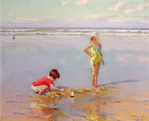 Bambini sulla spiaggia